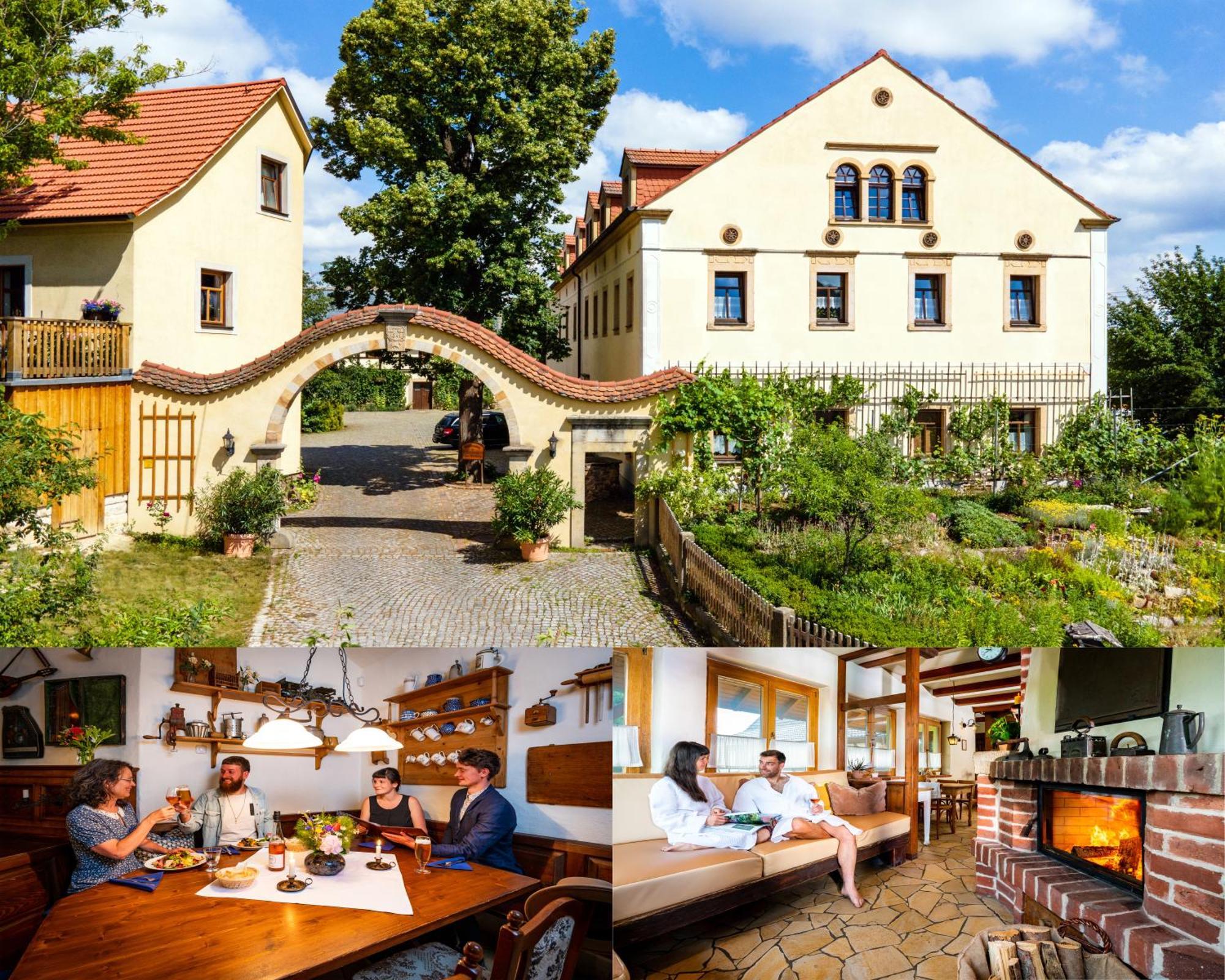 Landhotel Gut Wildberg Meissen Bagian luar foto
